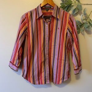 Lauren Ralph Lauren Multicolored Stripped Shirt